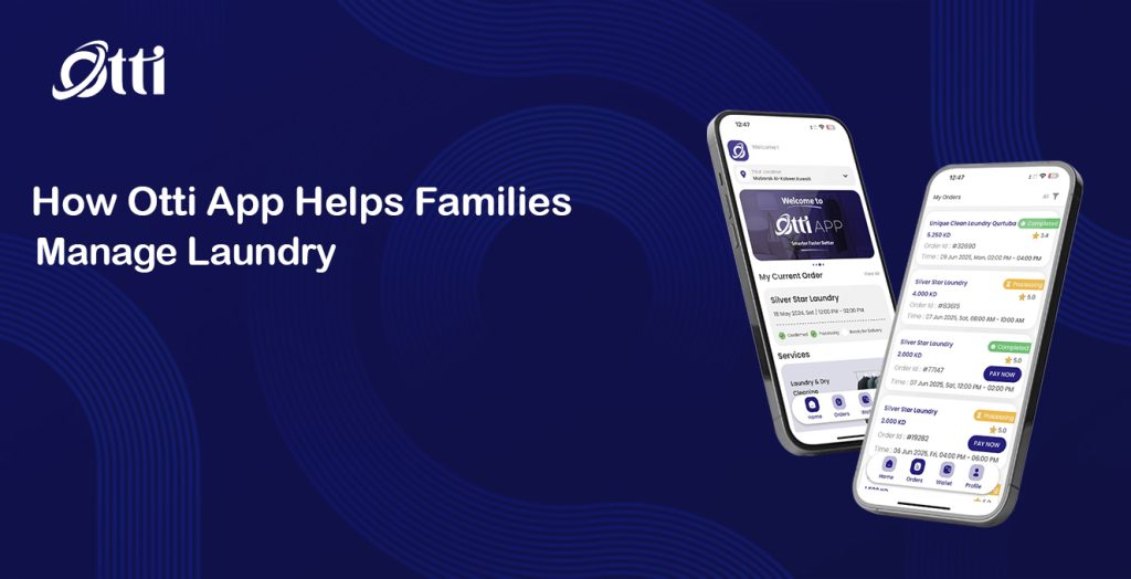 How Otti App Helps Families Manage Laundry