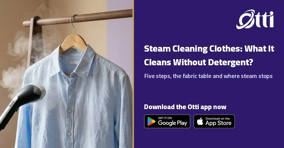 Steam Cleaning Clothes